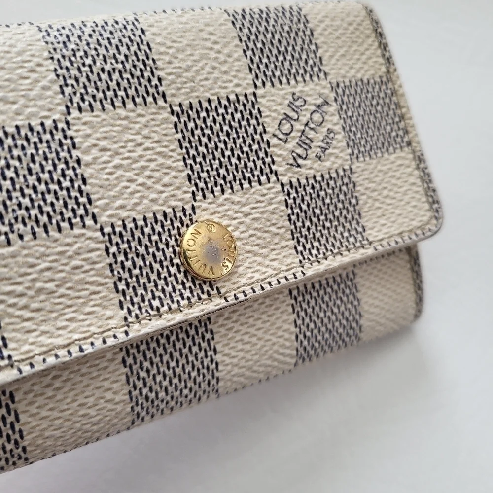 Louis Vuitton Damier Azur Multicles 6 key holder